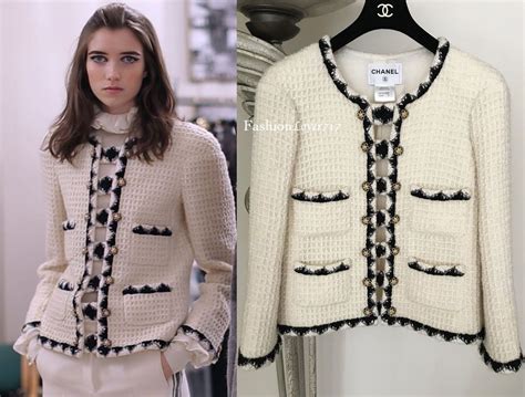 chanel tweed jacket ebay|chanel tweed jacket outlet.